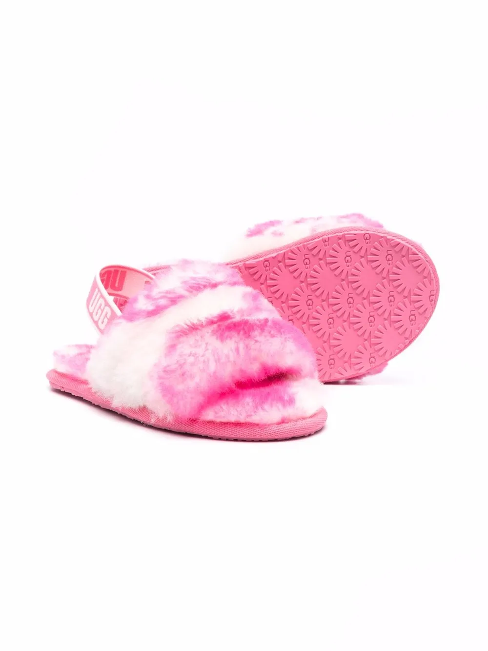 фото Ugg kids сандалии fluff yeah из овчины