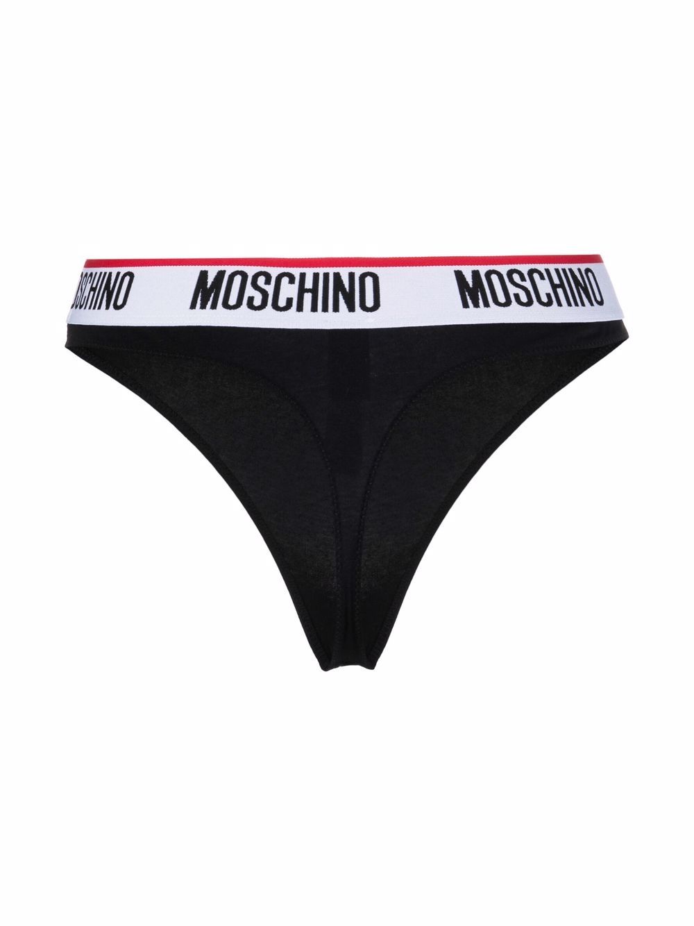 фото Moschino трусы-стринги с логотипом