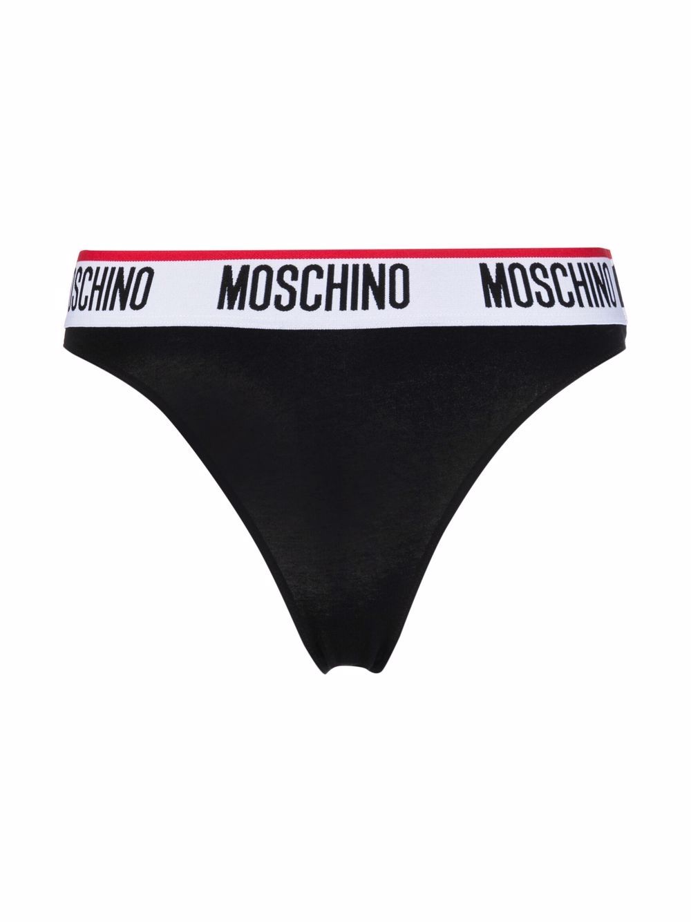 фото Moschino трусы-стринги с логотипом