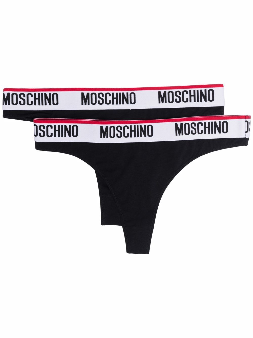 фото Moschino трусы-стринги с логотипом