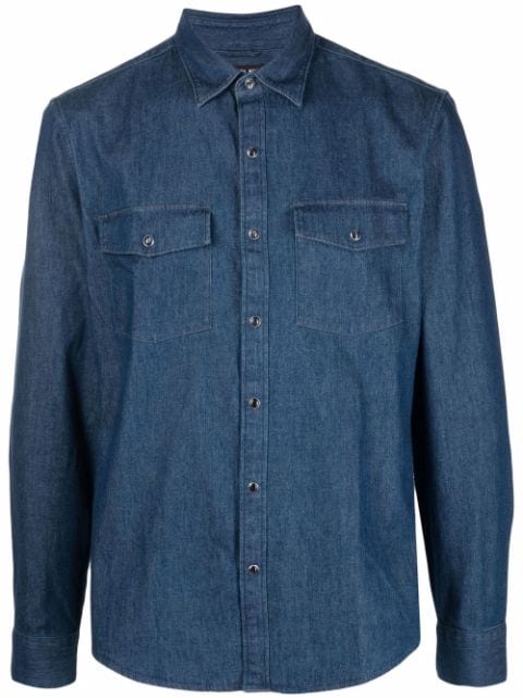 Michael Kors - denim long-sleeve shirt