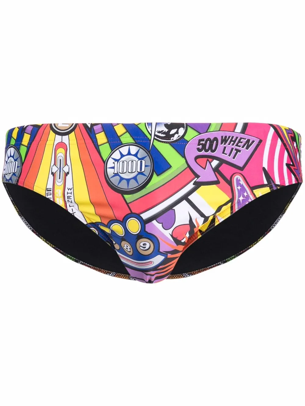 

Moschino comic book print swimming trunks - Pink