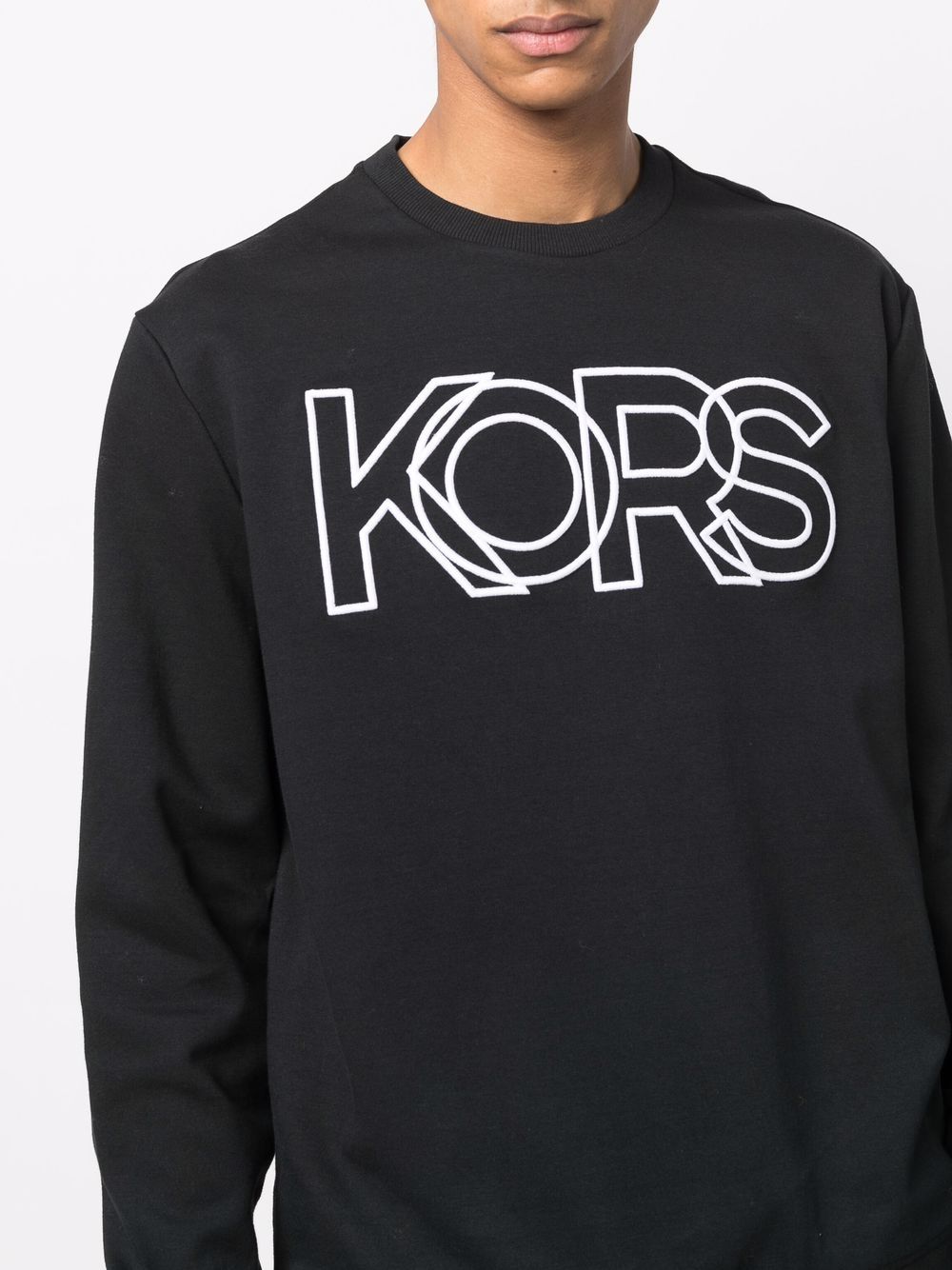 фото Michael kors logo-print sweatshirt