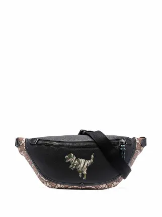 Coach leather hotsell waist bag