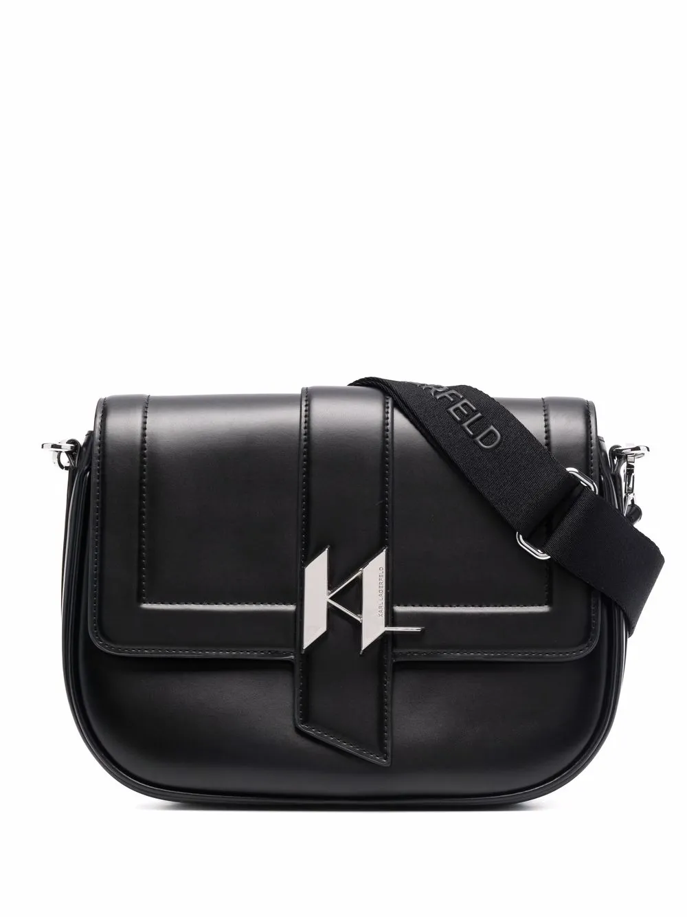 

Karl Lagerfeld bolsa crossbody K/Saddle - Negro