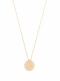 Maje Zodiac medal necklace - Gold