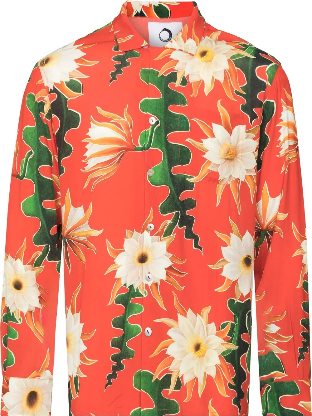 

Endless Joy camisa con estampado Epiphyllum - Rojo