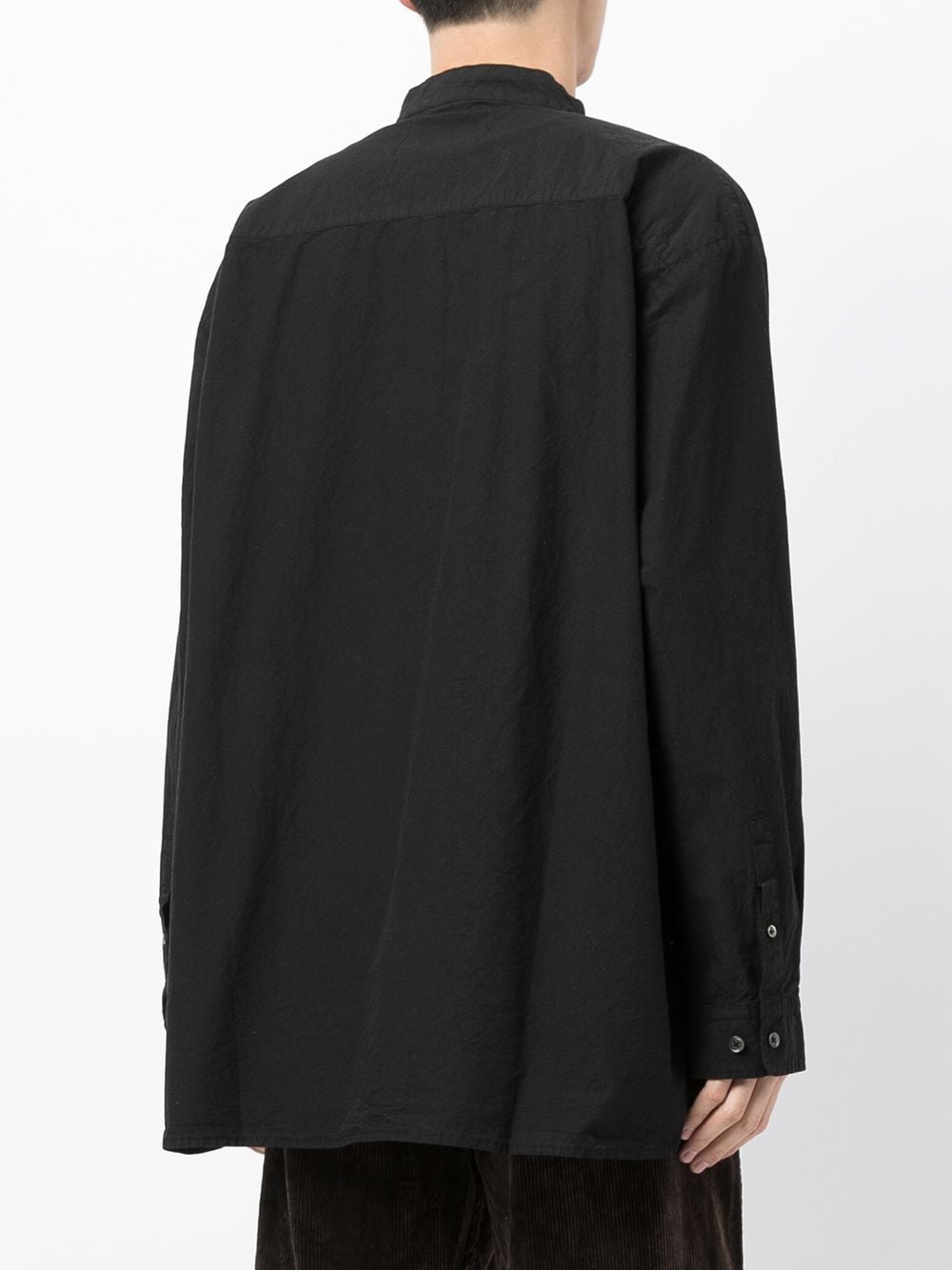 Shop Seven By Seven Pullover Long-sleeve Shirt In Black