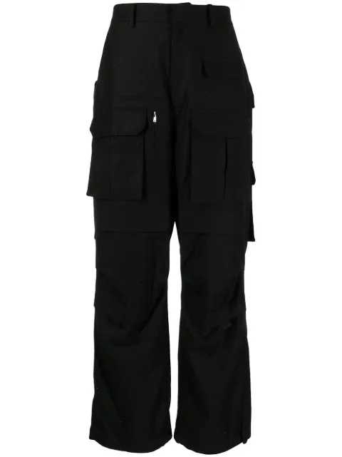 Juun.J straight-leg cargo trousers
