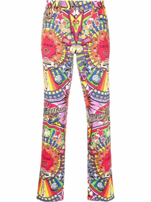 moschino trousers mens