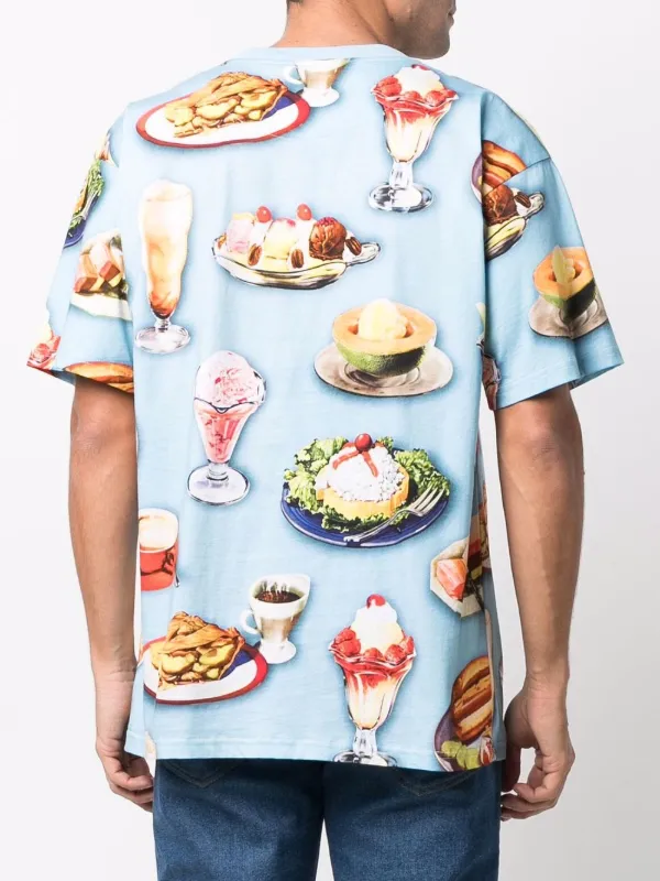 Moschino food-print Logo T-shirt - Farfetch