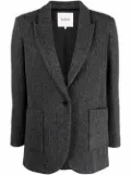 Ba&Sh Ckost single-breasted blazer - Grey