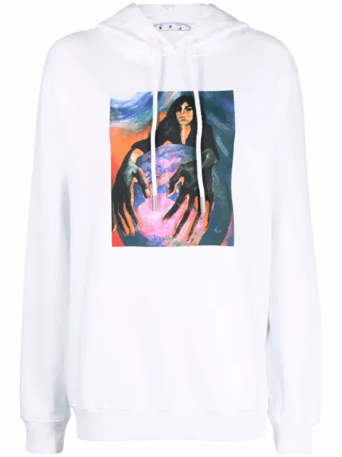 Off-White Hoodie mit grafischem Print