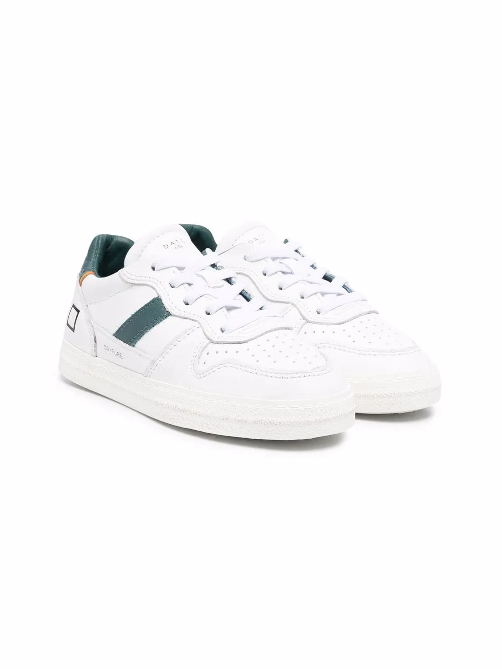 

D.A.T.E. tenis bajos con agujetas - Blanco