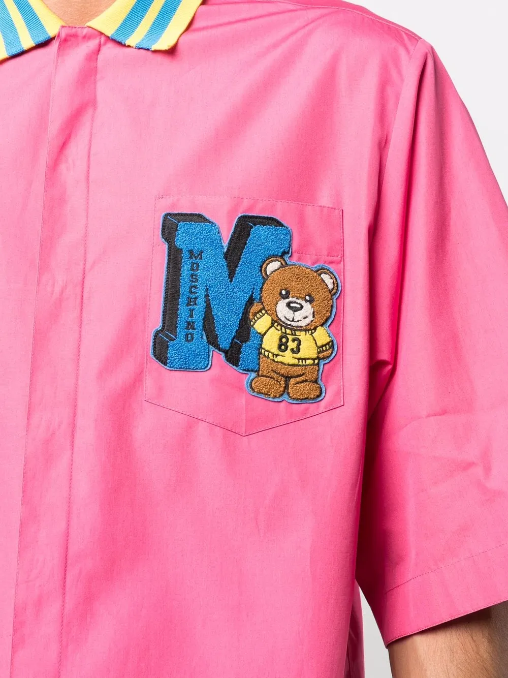 фото Moschino рубашка с логотипом