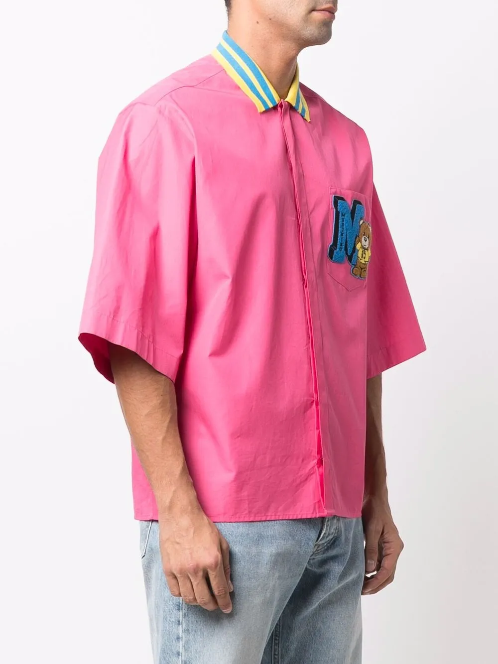 фото Moschino рубашка с логотипом