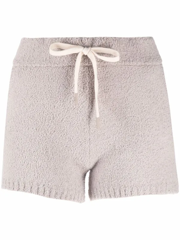 Farfetch Abbigliamento Pantaloni e jeans Shorts Pantaloncini Bianco Shorts con coulisse 
