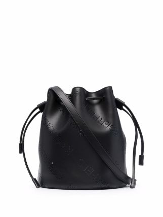 Karl Lagerfeld K/Punched Logo Bucket Bag - Farfetch