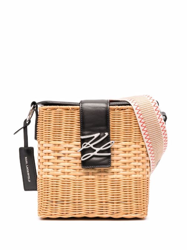 picnic wicker crossbody