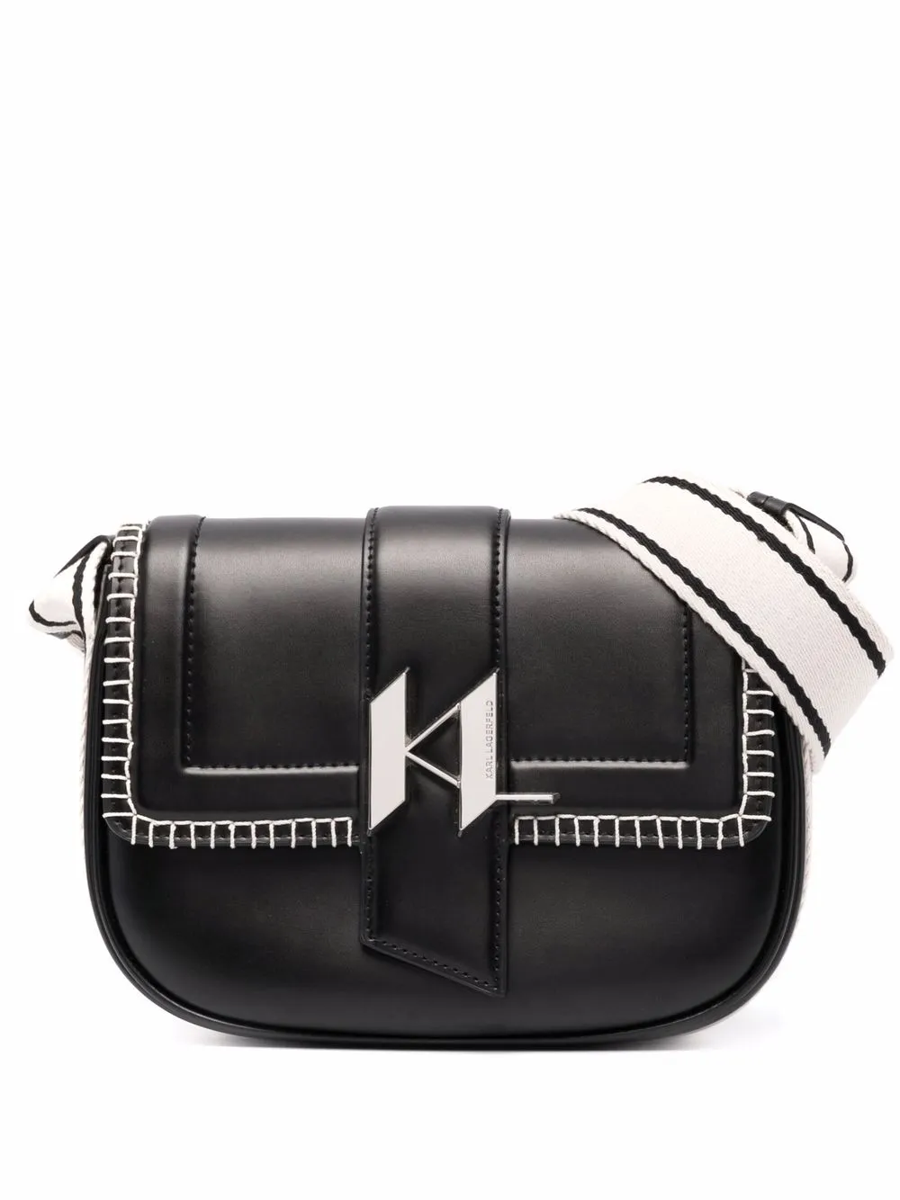 

Karl Lagerfeld bolsa crossbody K/Saddle - Negro