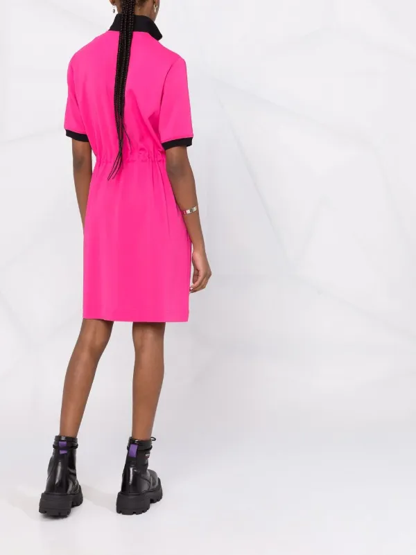 karl lagerfeld dresses pink Karl LAGERFELD-Girls Pink Logo Tulle Dress