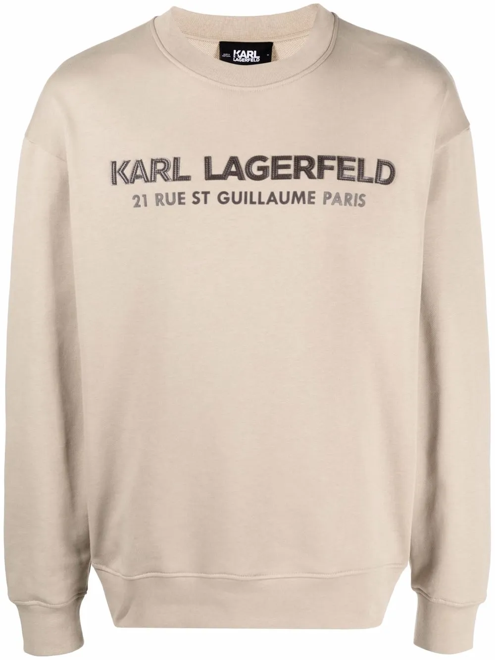 

Karl Lagerfeld sudadera con logo estampado - Neutro