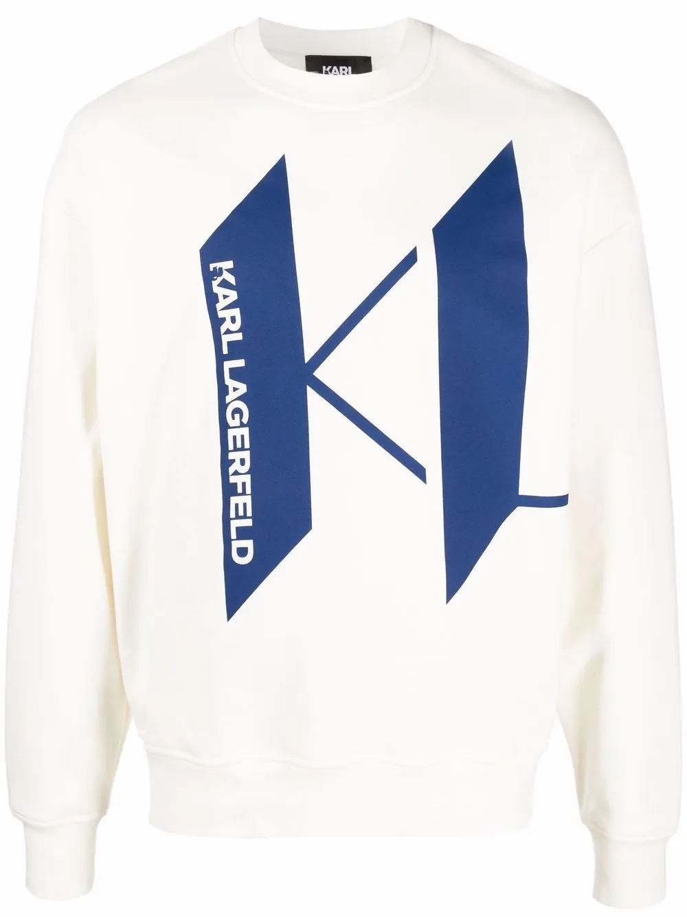 

Karl Lagerfeld sudadera con logo estampado - Neutro