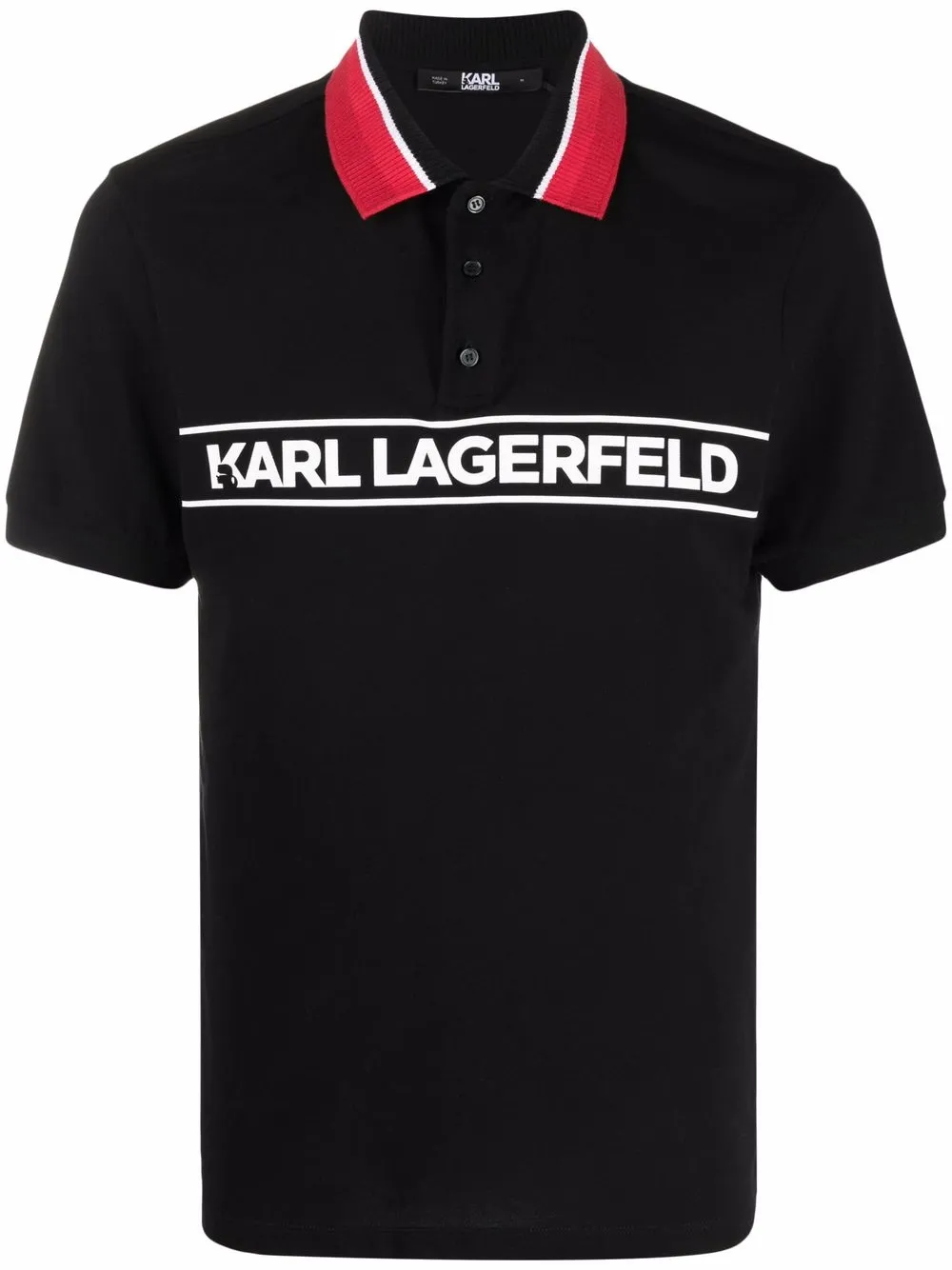 фото Karl lagerfeld рубашка поло с логотипом