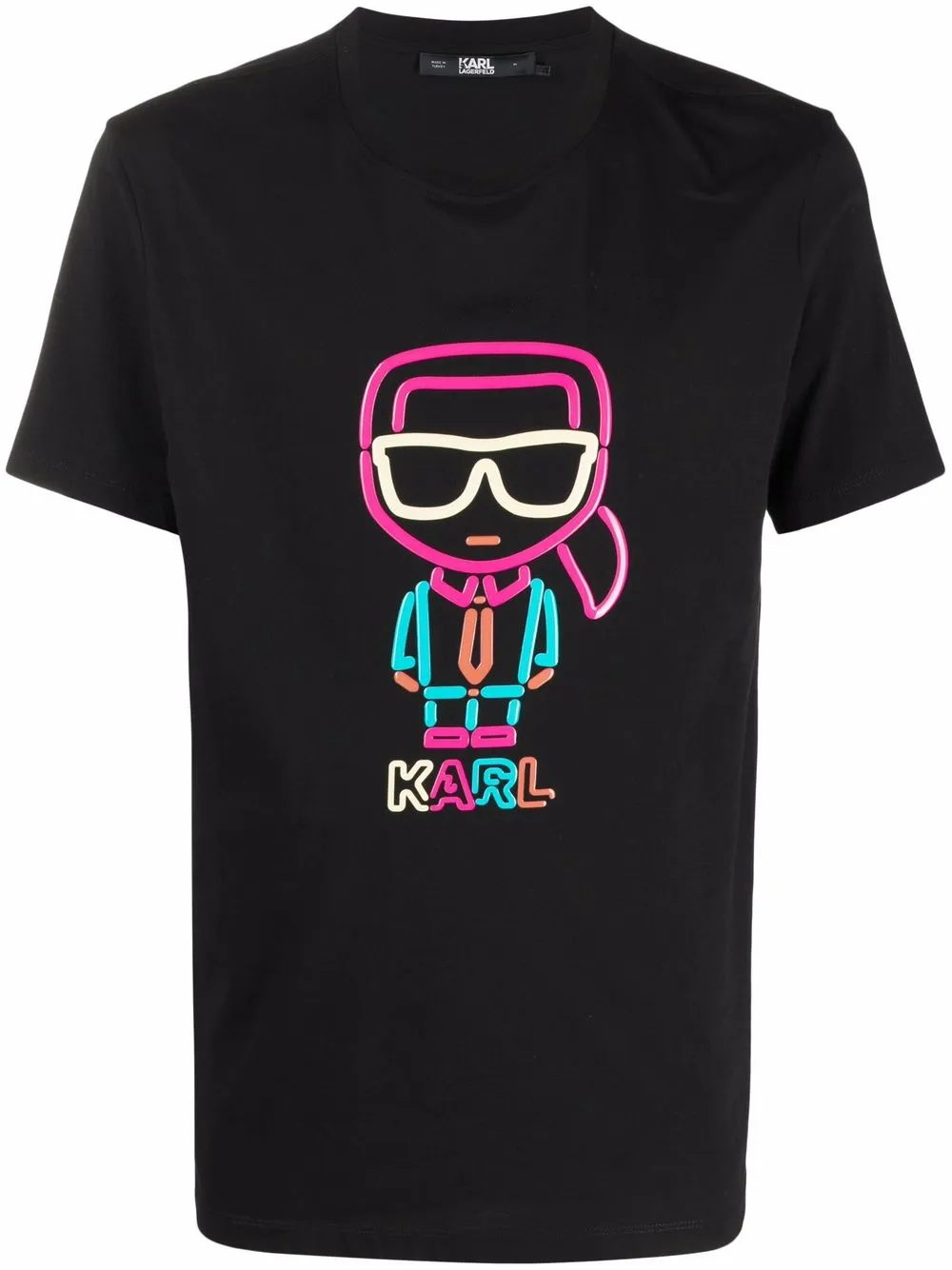 фото Karl lagerfeld футболка jelly karl из органического хлопка