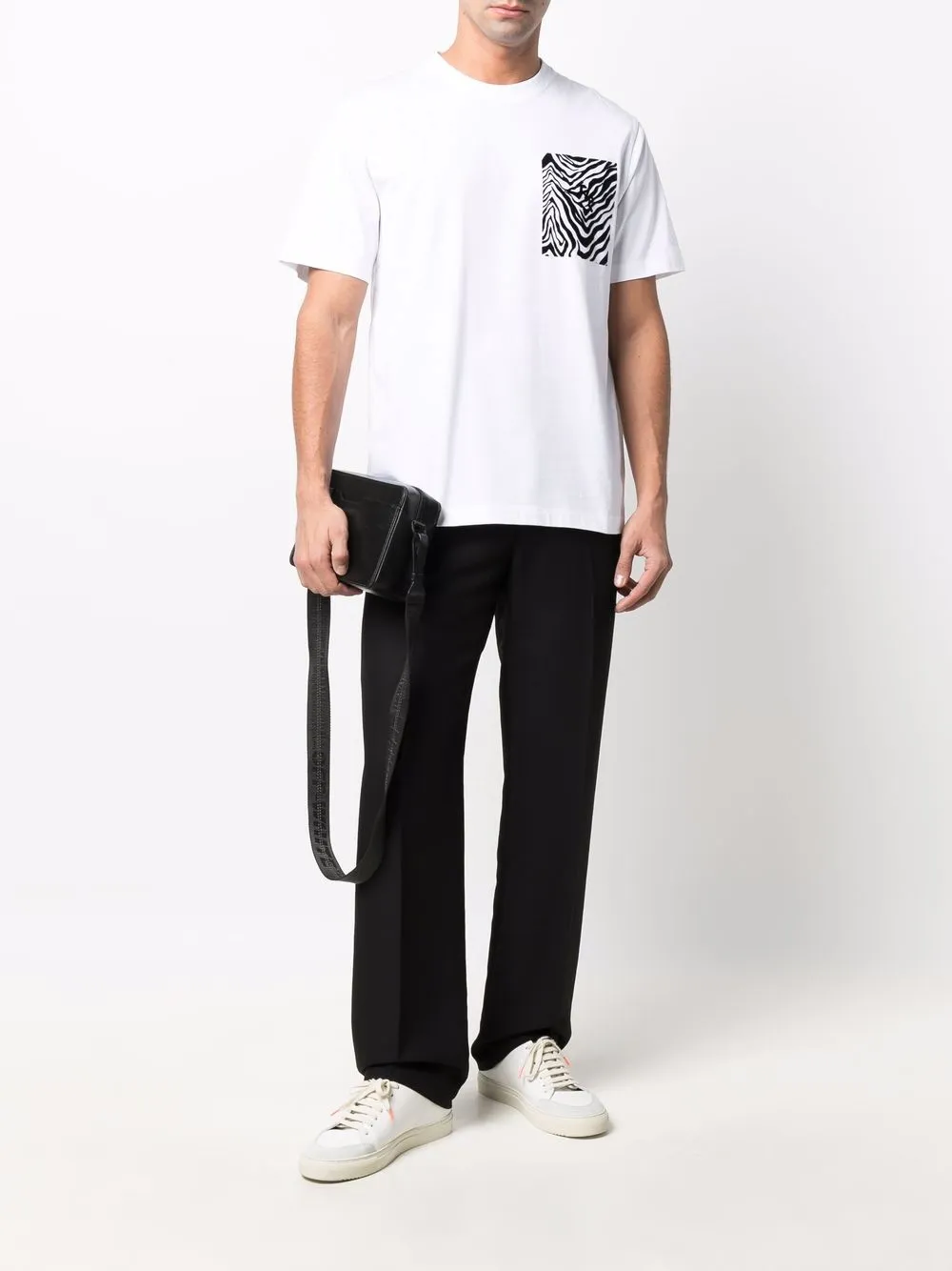 фото Karl lagerfeld футболка с фактурным узором