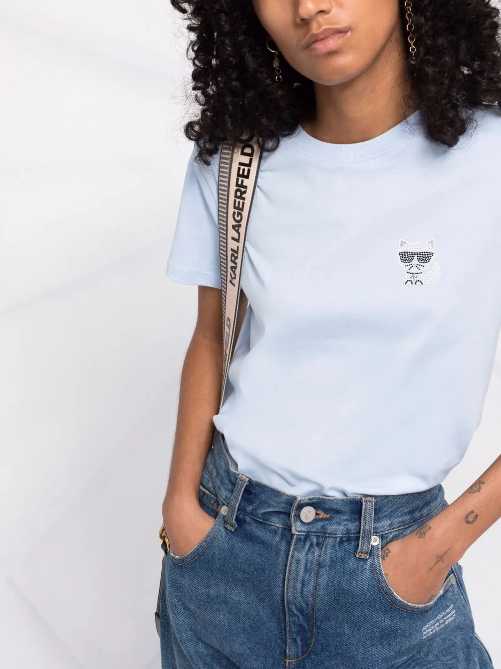фото Karl lagerfeld футболка с графичным принтом