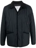 Woolrich x British Millerain Barrier quilted shirt jacket - 3989 MELTON BLUE