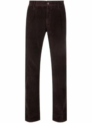 Incotex corduroy straight-fit trousers 