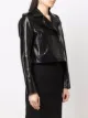 Karl Lagerfeld x Amber Valletta Odina 人造皮革夹克