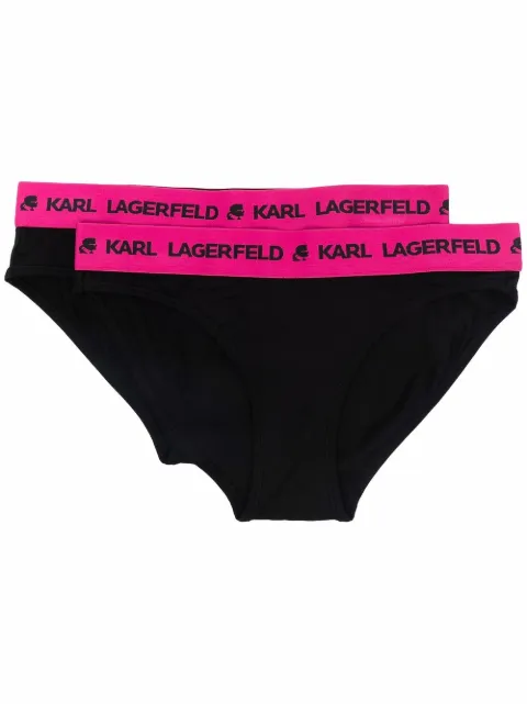 Karl Lagerfeld طقم لباس داخلي قطعتين