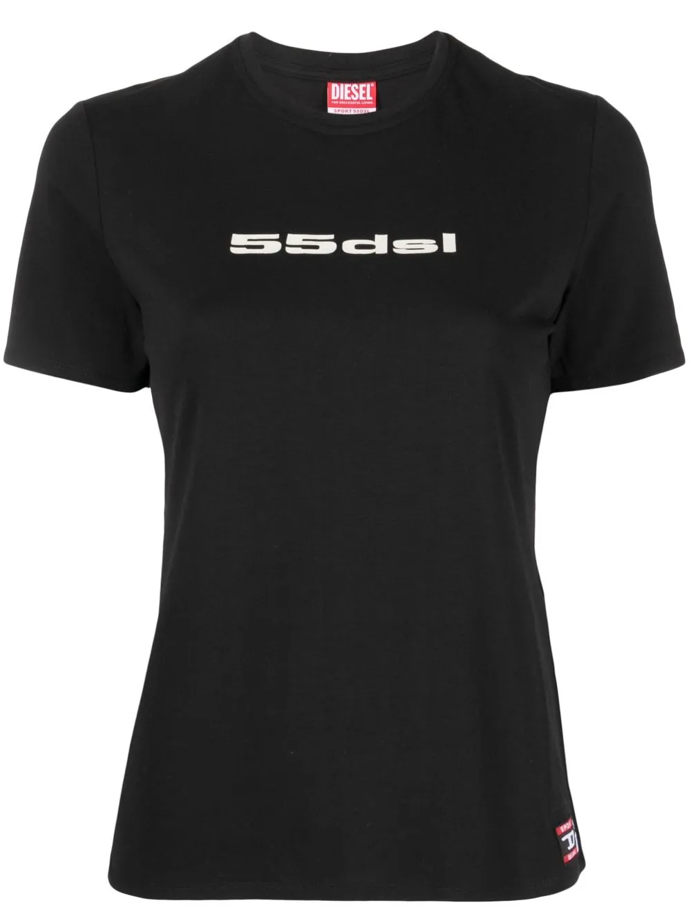 

Diesel logo-print performance T-shirt - Black
