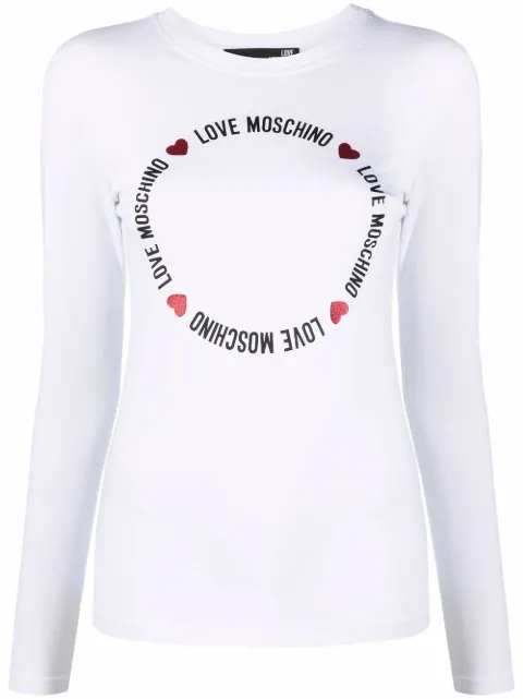 logo-print T-shirt