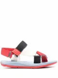 Camper x SailGP Match touch-strap sandals - Red