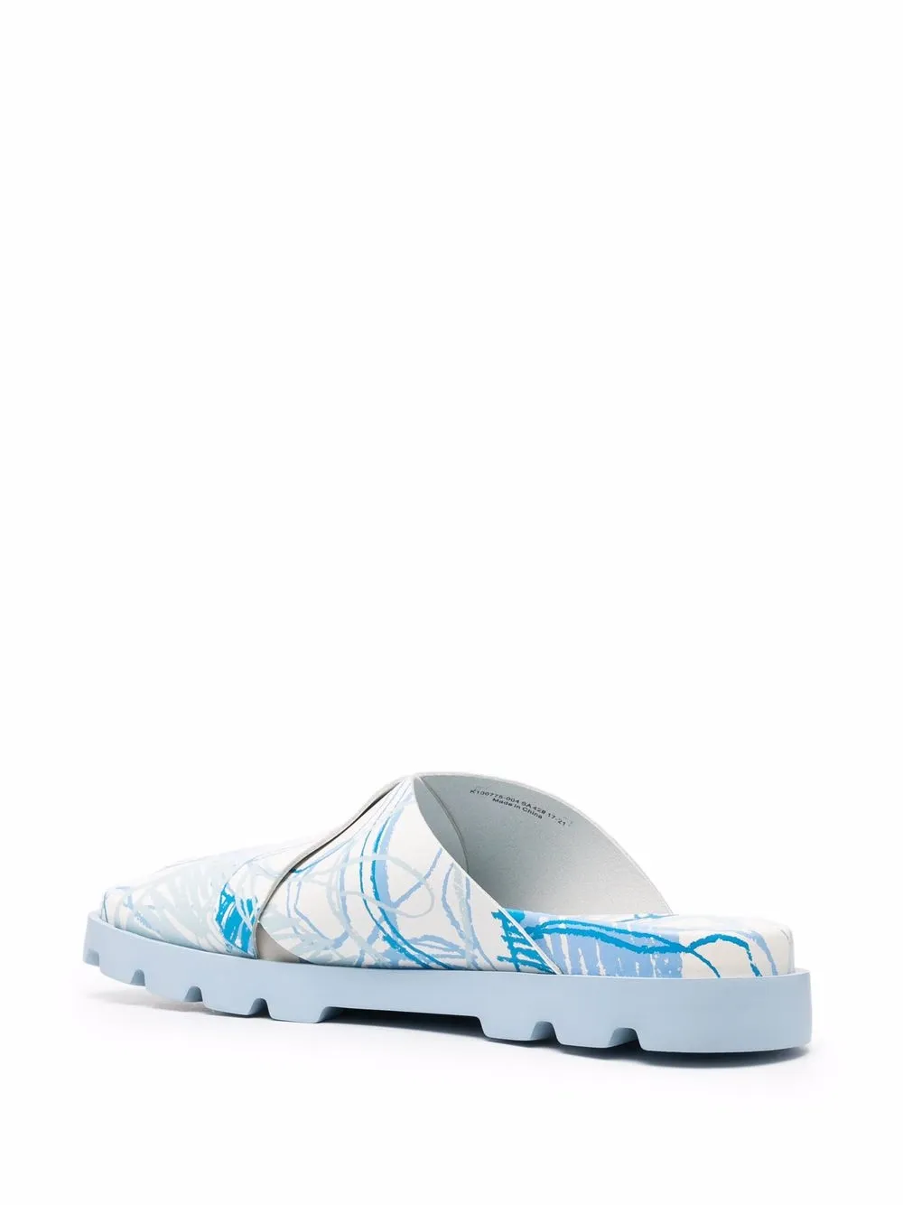  Camper Brutus Slip-on Sandals - Blue 