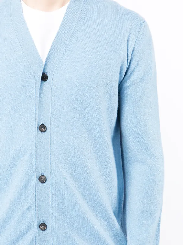 Scotland button-down cashmere cardigan 