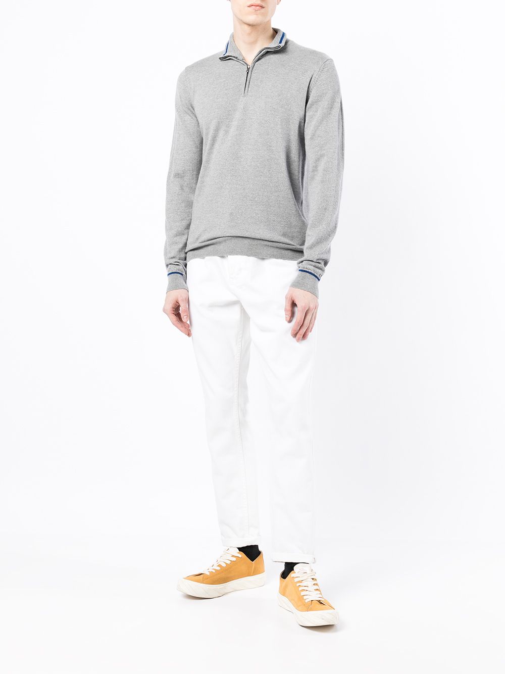 фото Pringle of scotland half-zip knit jumper