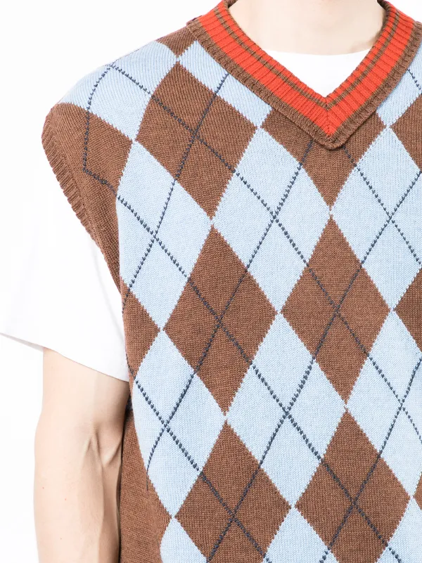 Pringle Of Scotland Argyle Knit 