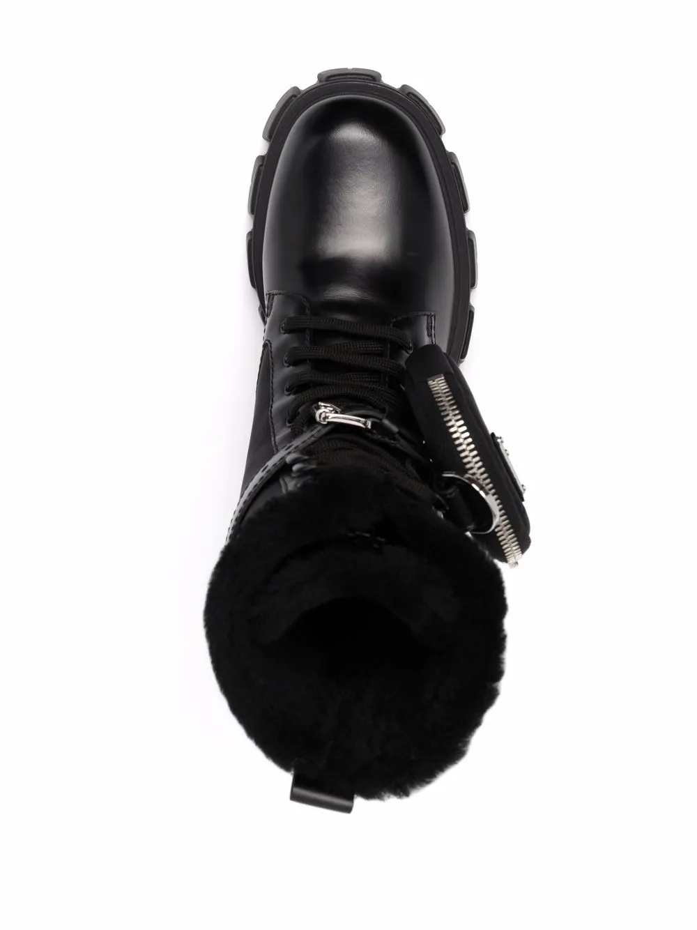 prada monolith boots farfetch