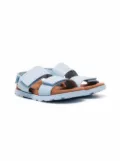 Camper Kids Brutus touch-strap leather sandals - Blue