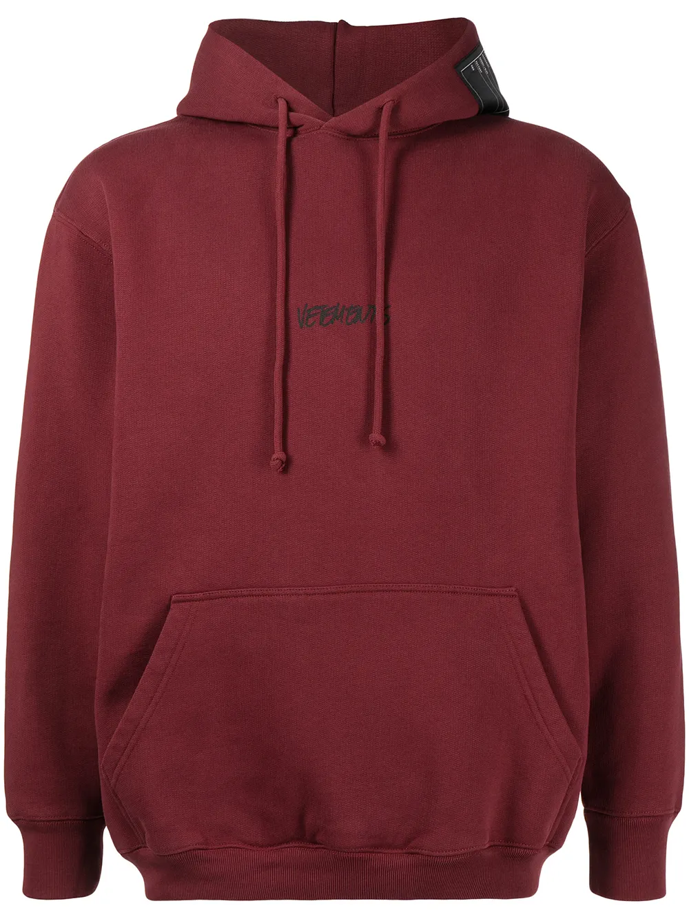 logo-print long-sleeve hoodie