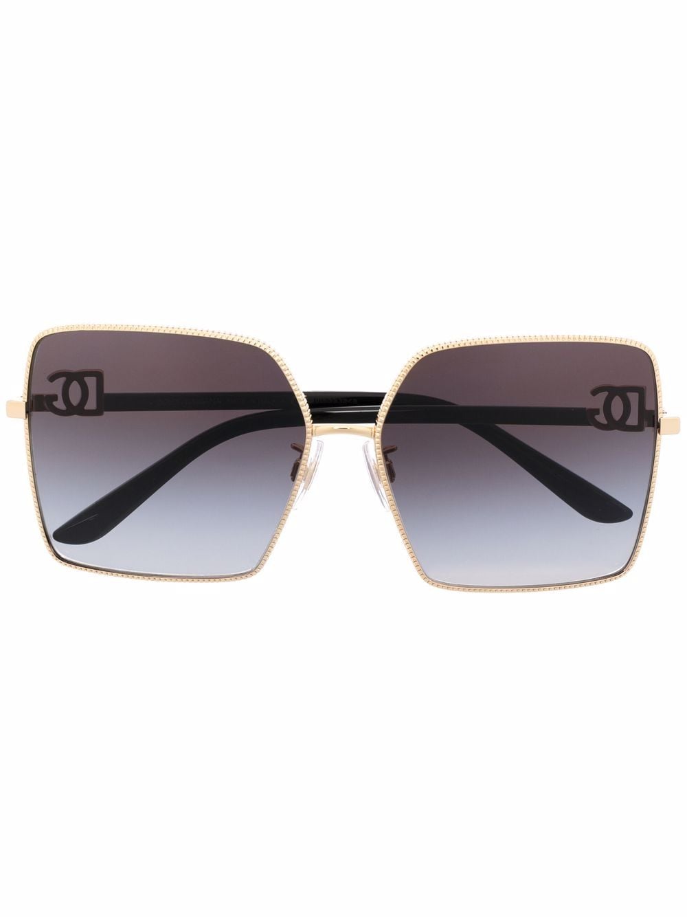 oversized gradient sunglasses