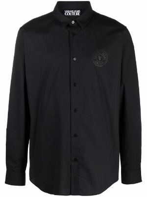 versace jeans couture shirt black