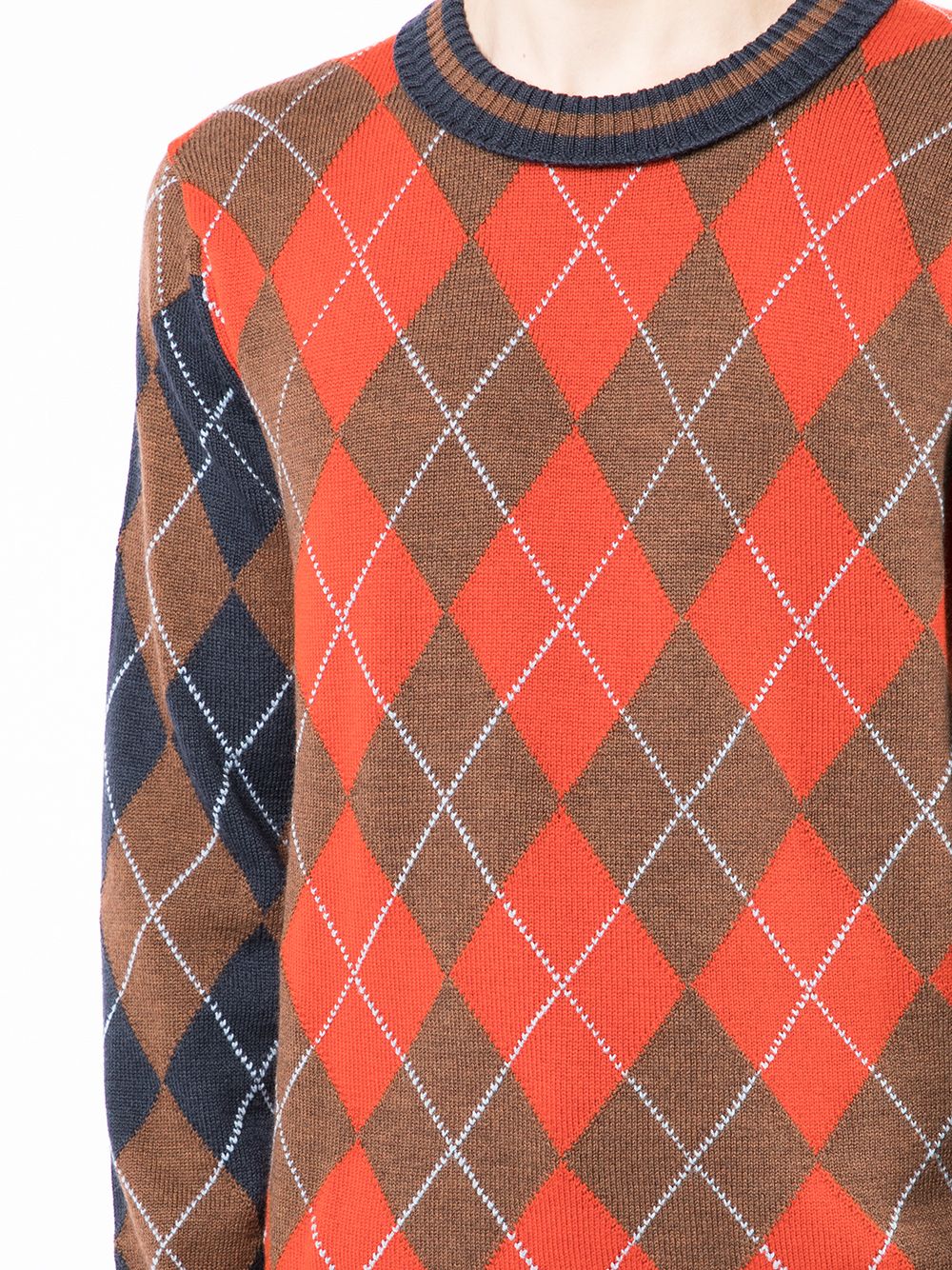 фото Pringle of scotland argyle knit jumper