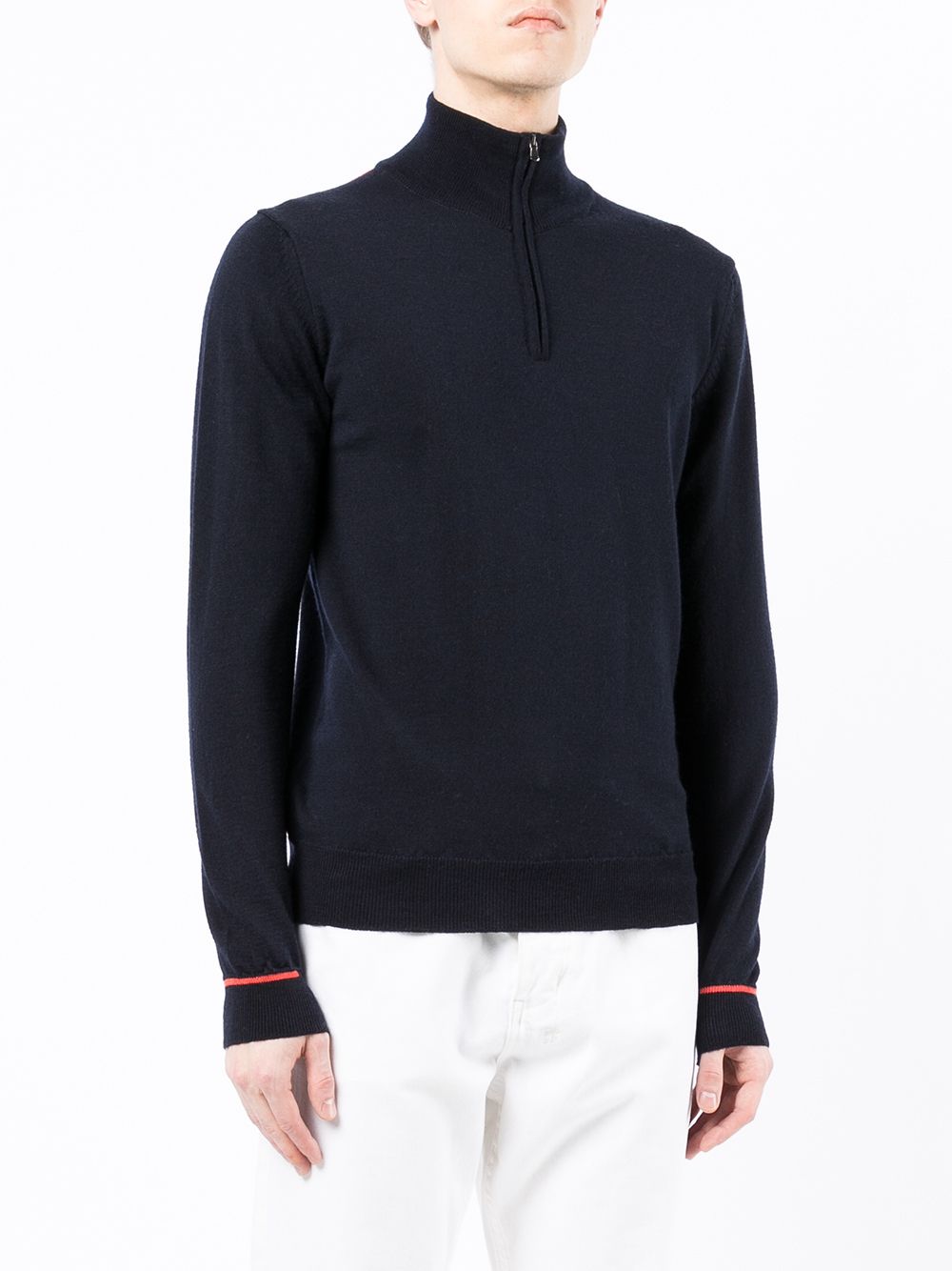 фото Pringle of scotland half-zip knit jumper