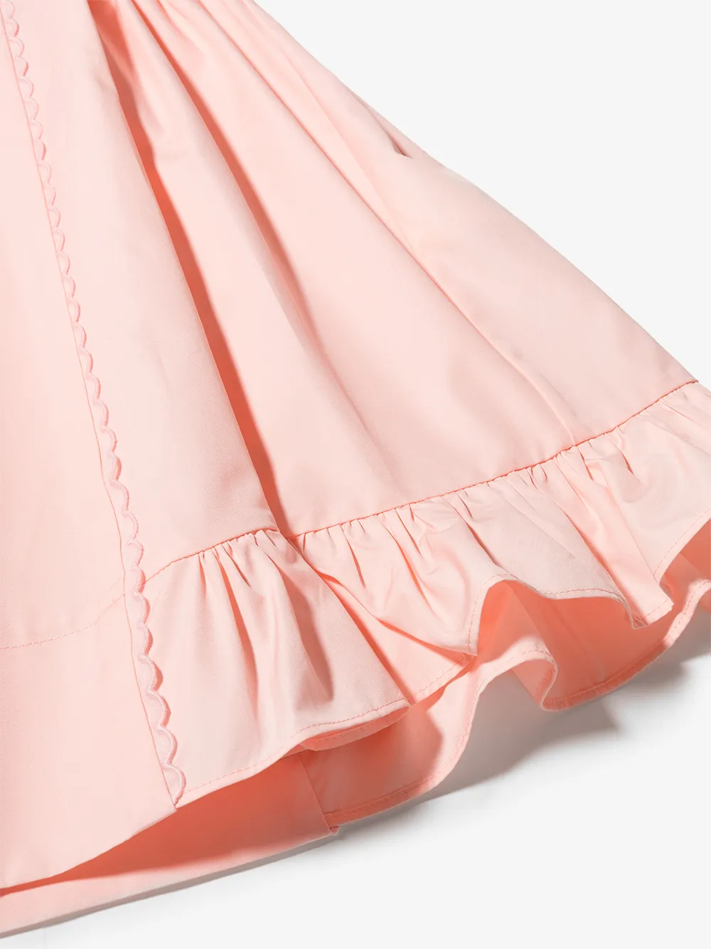 Fendi Kids Jurk met logoprint Roze